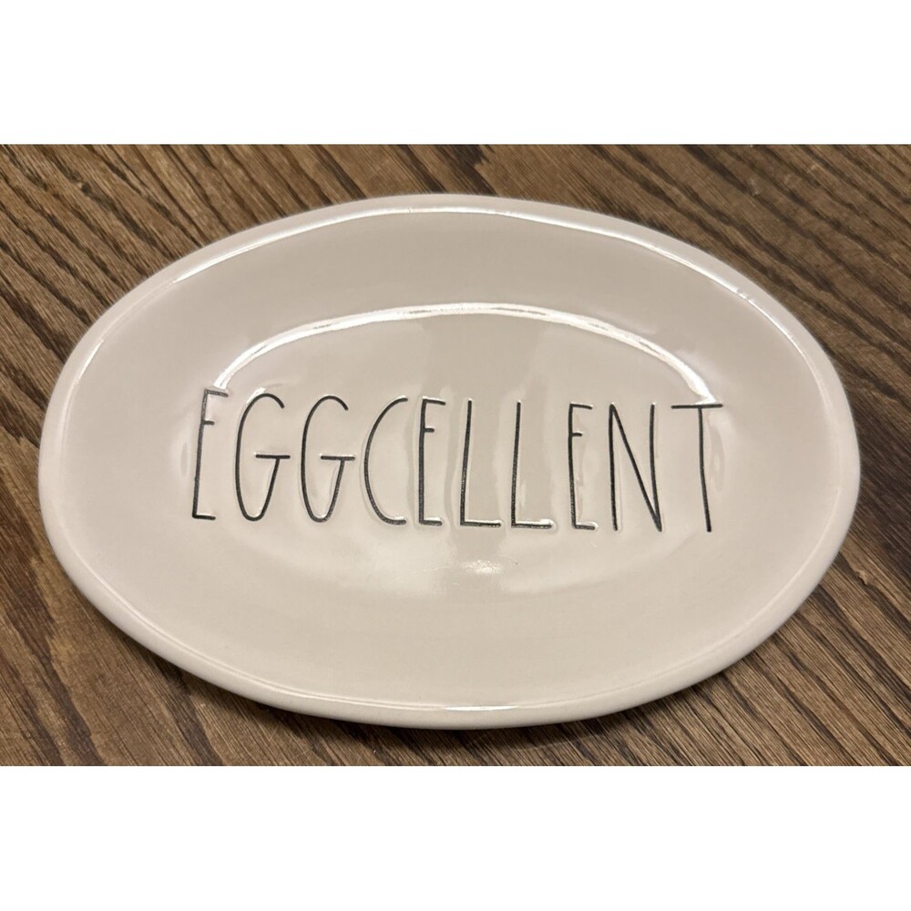 Rae Dunn  Appetizer Plate Artisan Collection by Magenta EGGCELLENT